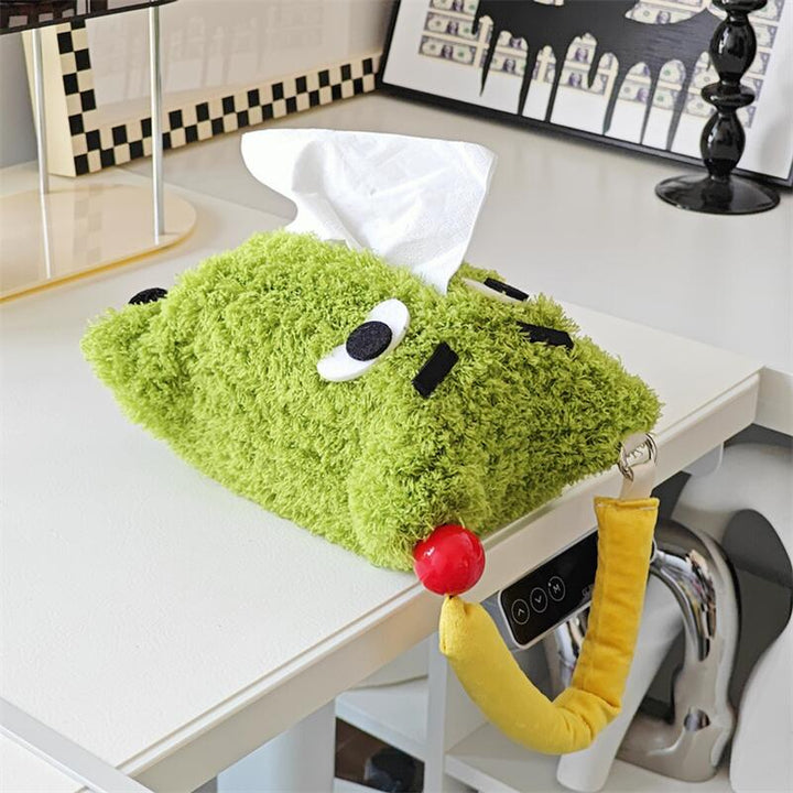 Fluffy Face Tissue Holder | Bowlift