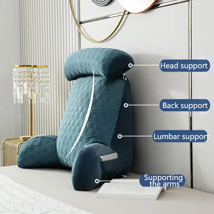 BowLift | Ultra Cooler Latex Washable Comfortable Reading Backrest