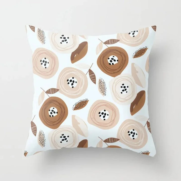 BowLift | VelvetHaven Cushion Cover - Stylish Botanical Cushion Cover for Fresh Interior Makeover