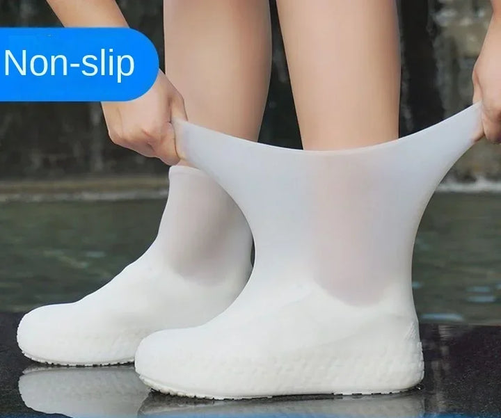 BowLift | RainShield Silicone Overshoes | Waterproof & Non-slip | Reusable Rain Covers | For Shoe Size 34–45 | Outdoor Rain Protection
