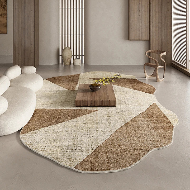 BowLift | Irregular Area Rug for Bedroom and Living Room Carpet