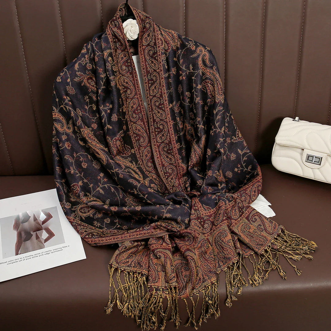 BowLift | Élégancea | Women's Scarf | Cashmere Feel | 70 × 190 cm | Luxury Print & Warm