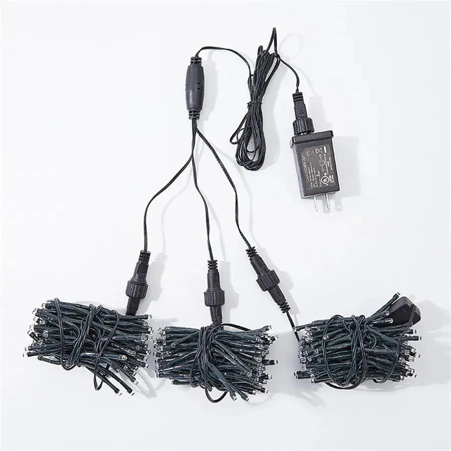 LED Sparkling String Lights for Outdoors – Weatherproof Christmas Decoration Lights | Bowlift