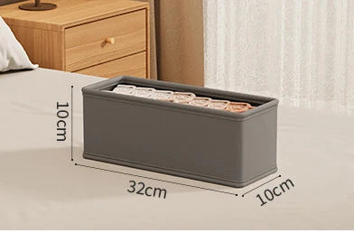 BowLift | Neatvero Storage Box | Foldable & Washable | Breathable & Stable | For Socks & Underwear