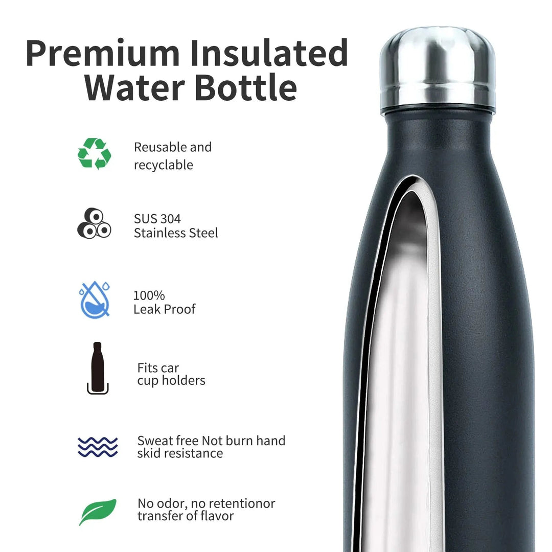 500 ml stainless steel bottle with vacuum insulation | Bowlift