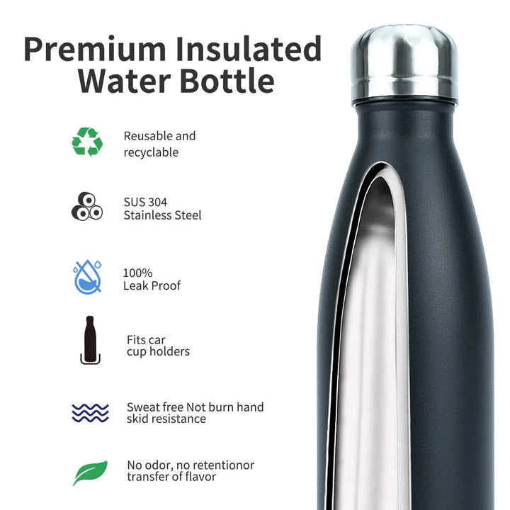 500 ml stainless steel bottle with vacuum insulation | Bowlift