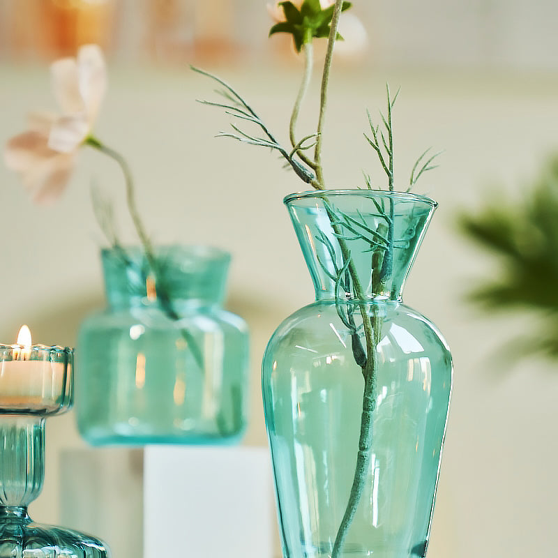 Gradient Coloured Glass Vase | Bowlift