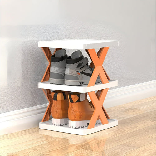 Multifunctional and Foldable Shoe Rack - SpaceSaver | Bowlift