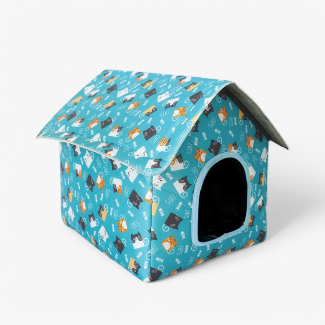 BowLift | Weather-resistant Animal House "CozyNest" for Cats and Small Dogs