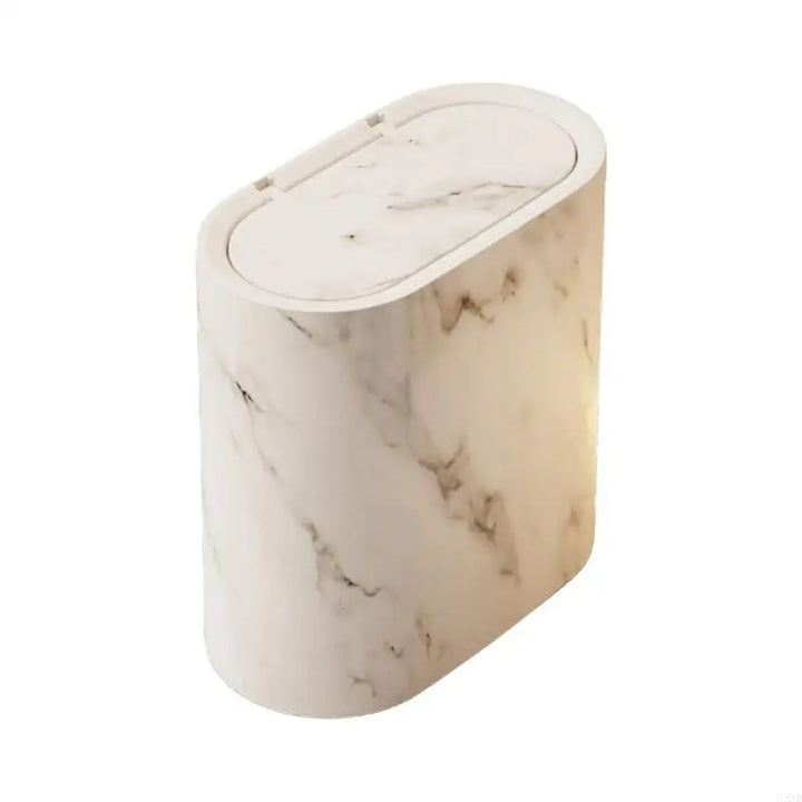EcoHide Compact Trash Can with Hidden Lid Bowlift