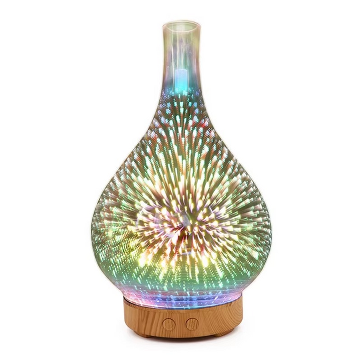 BowLift | Premium 3.3oz Glass Essential Oil Diffuser & Humidifier for Peaceful Interiors