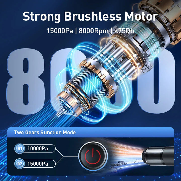 BowLift | Strong Suction Ultra-Power Wireless Smart Vacuum Cleaner
