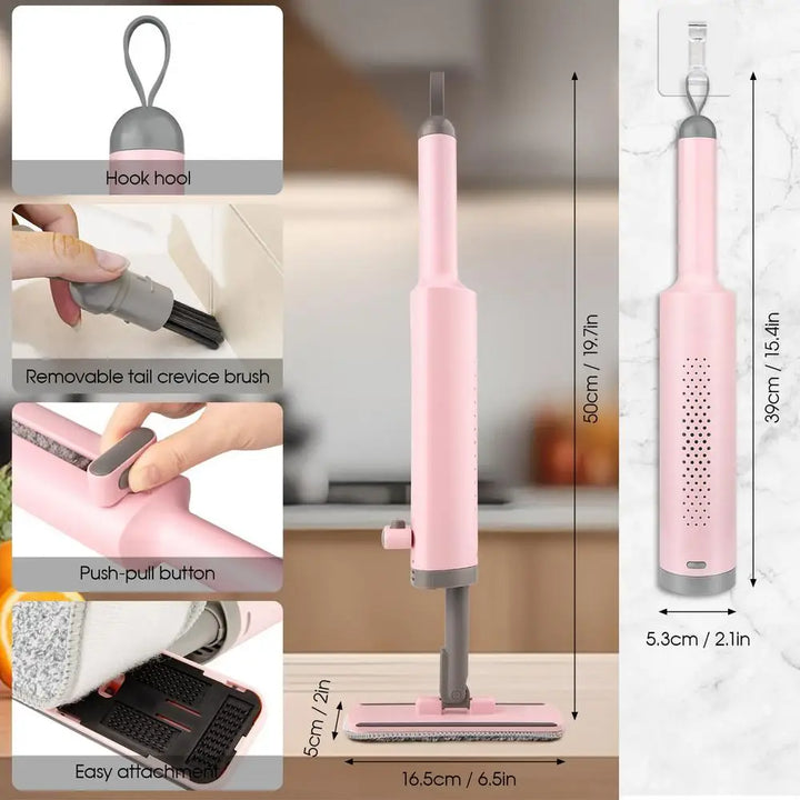 BowLift | Rotatable Self-Squeeze Mini Mop