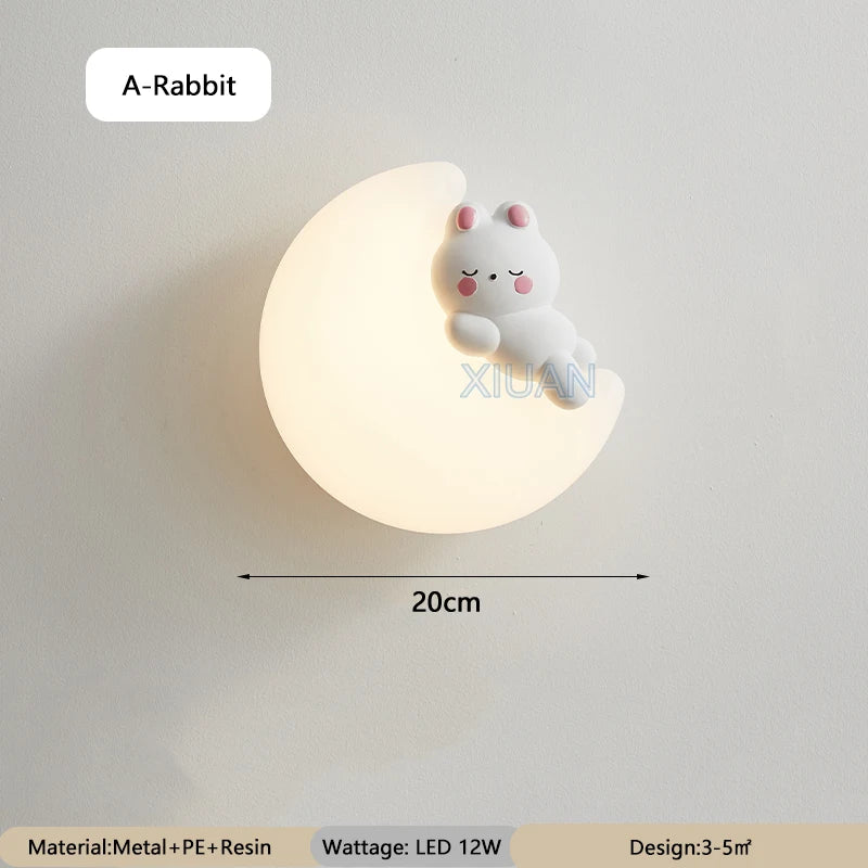 MoonAnimal – Magical Moon Lamp for Children's Rooms Bowlift