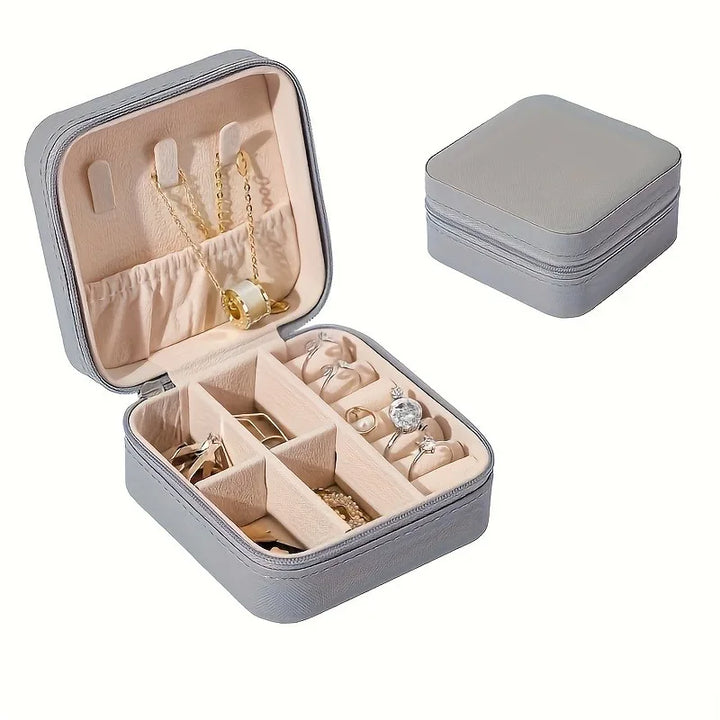 BowLift | Jewelry Organizer VOYELIA | Travel Case for Jewelry | Compact & Stylish | PU Leather