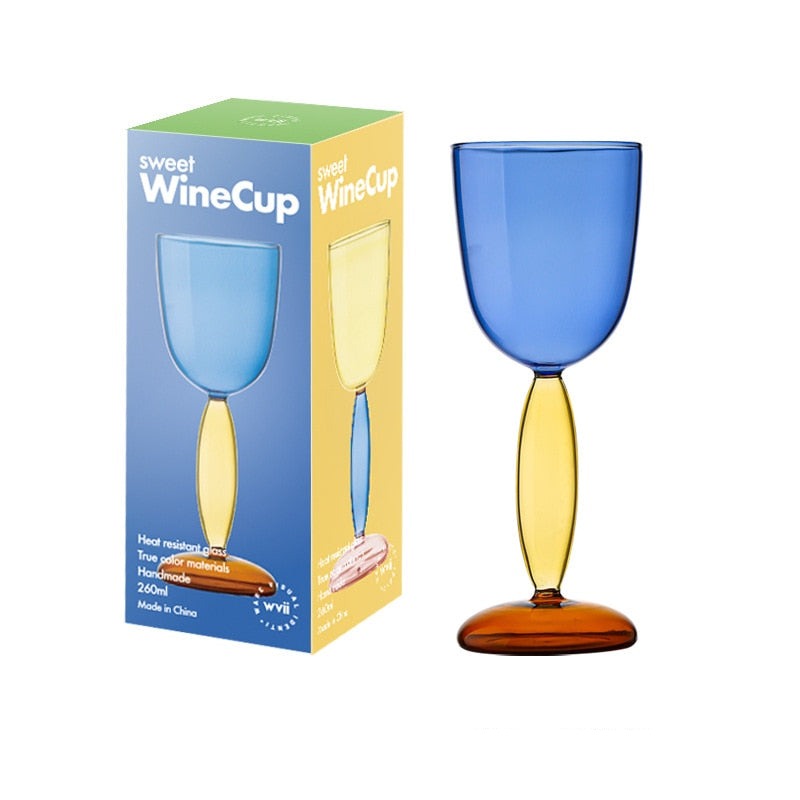 BowLift | Borosilicate 3-Color Glassware - Wine Glass