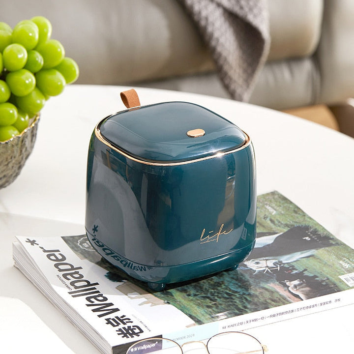 LuxeBin - Elegant Table Trash Can for Your Space Bowlift