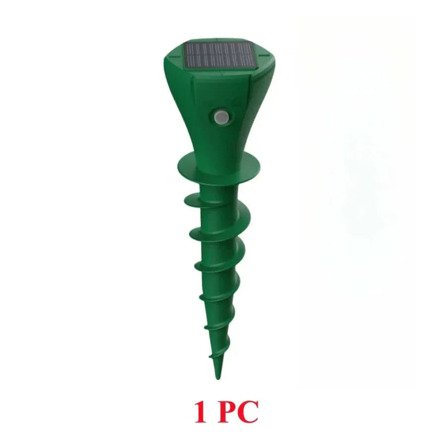 BowLift | SOLAR MOLE REPELLER – Solar-powered mole repellent with 3 vibration modes & IP65 for effective garden protection