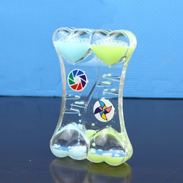 Windmill Liquid Motion Hourglass | Bowlift