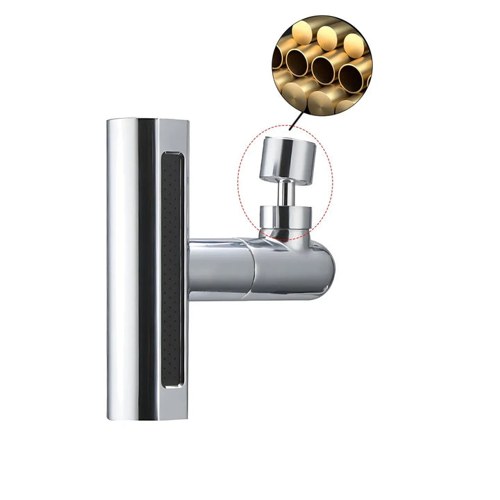 BowLift | RainFlow kitchen faucet - Chrome sink faucet with 4 water settings