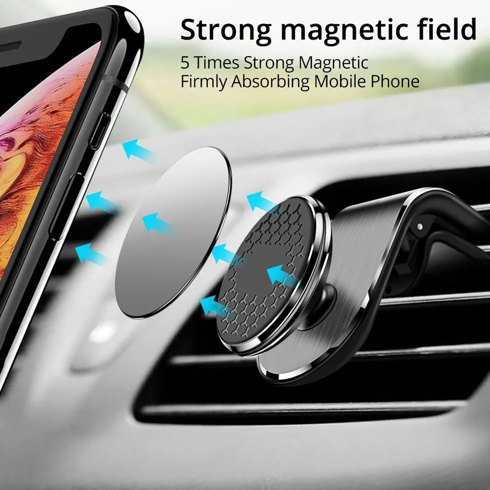 BowLift | Magnetic Car Air Vent Clip Mobile Holder