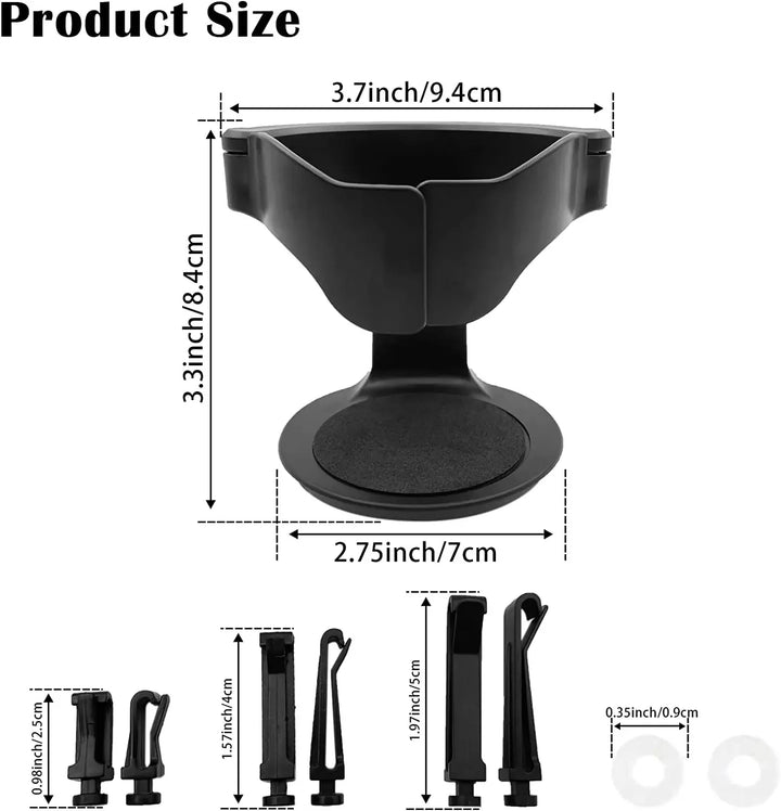 BowLift | Multifunctional Car Air Vent Cup Holder - 2Pcs