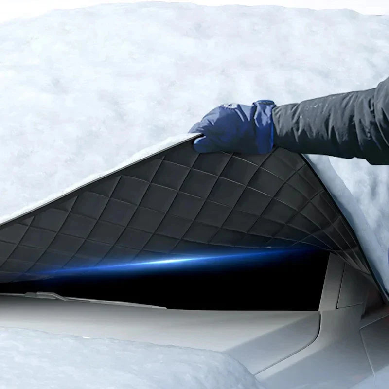 BowLift | Magnetic Car Windshield Cover FrostGuard Max | Winter Ice Protection & Summer UV Protection | Waterproof & Easy to Attach