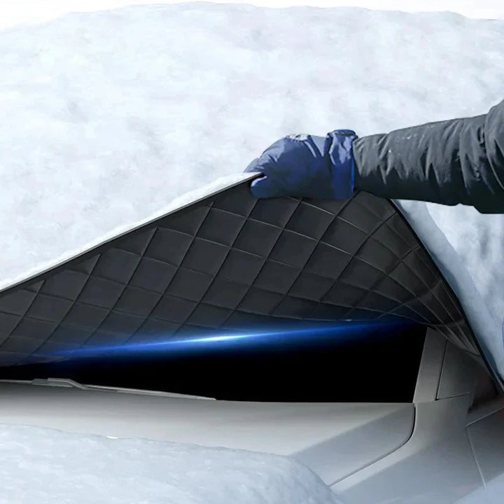 BowLift | Magnetic Car Windshield Cover FrostGuard Max | Winter Ice Protection & Summer UV Protection | Waterproof & Easy to Attach