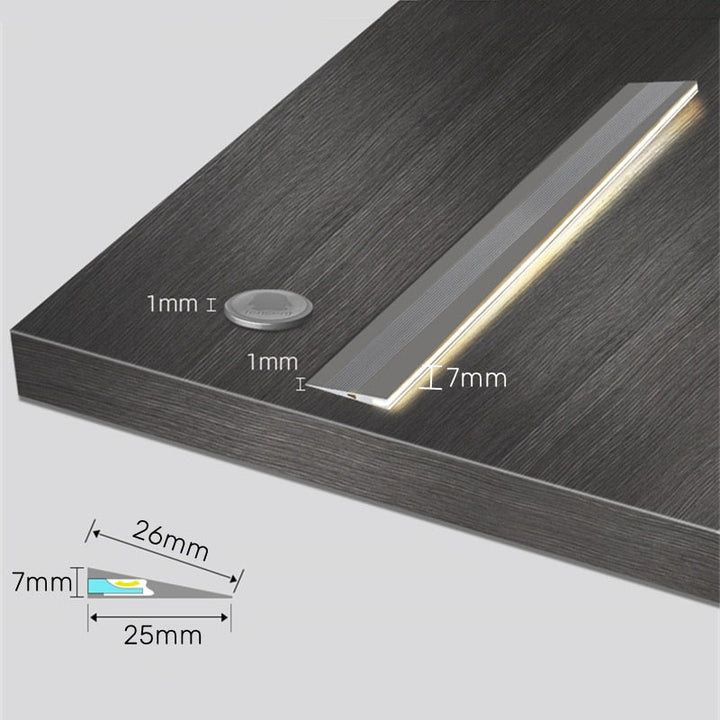 InvisiBowlifte Surface Aluminum Thin Light Panel | Bowlift