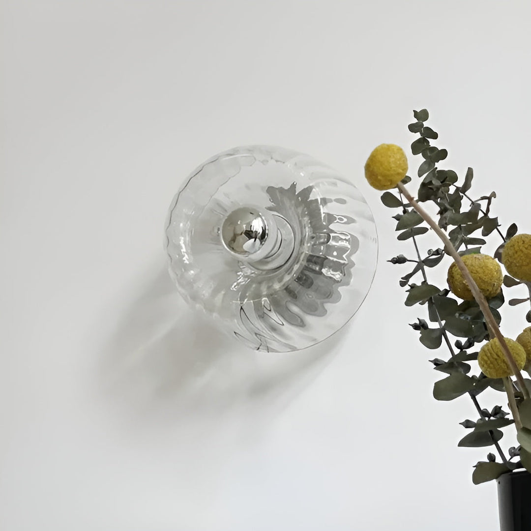 BowLift | ScandiElegance Wall Lamp – Modern Glass Lighting with Bauhaus Charm