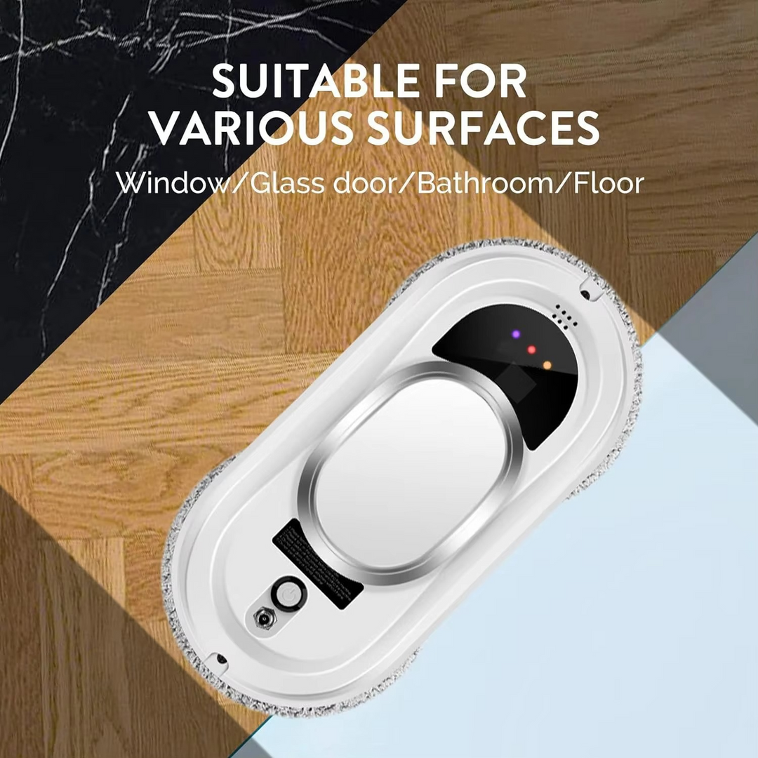 BowLift | Smart Window Cleaning Robot With Remote Control And Safety Rope