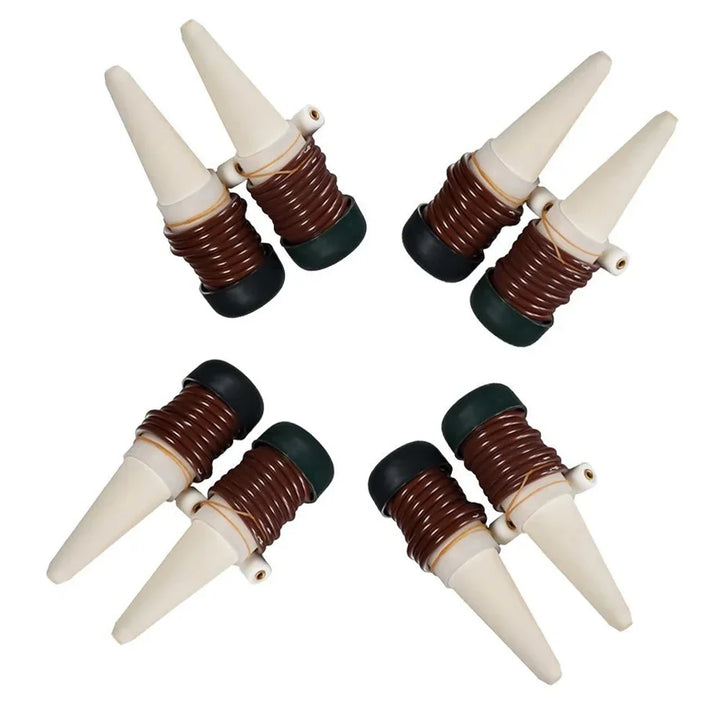 BowLift | AquaTerris Plant Irrigation System | 8-Piece Set | Self-Watering Ceramic Spikes | Automatic & For Indoor Use