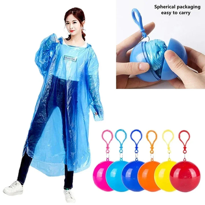 BowLift | RainSafe Poncho Ball | Compact Rain Protection for On-the-Go | Light & Handy