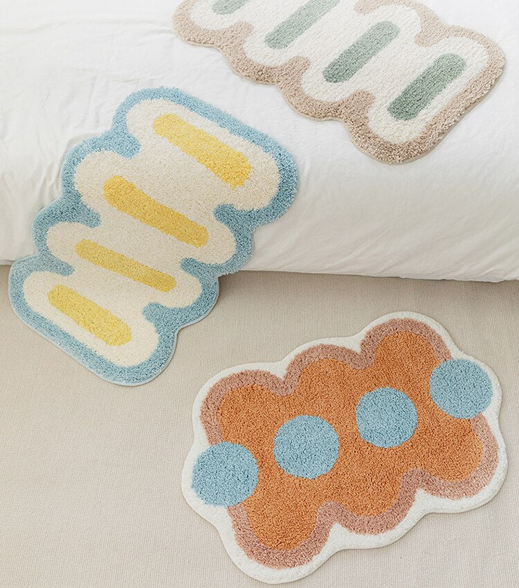 Geometric Tufting Bath Mat | Bowlift