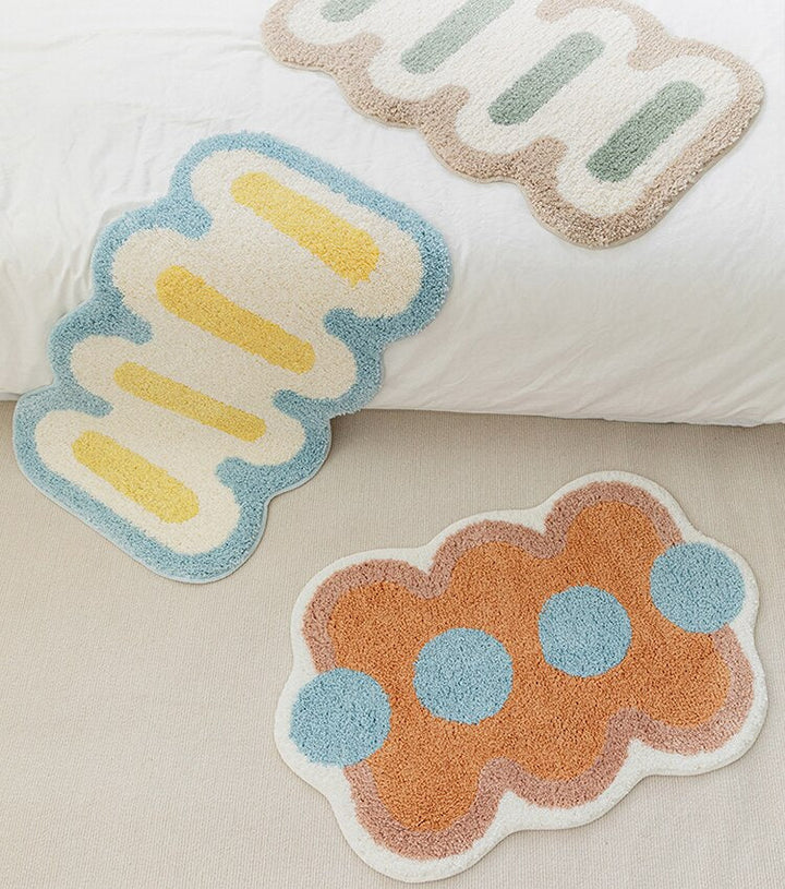 Geometric Tufting Bath Mat | Bowlift