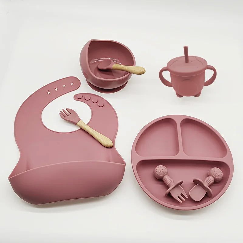 BowLift | Silicone Feeding Set for Babies in a Stylish Edition