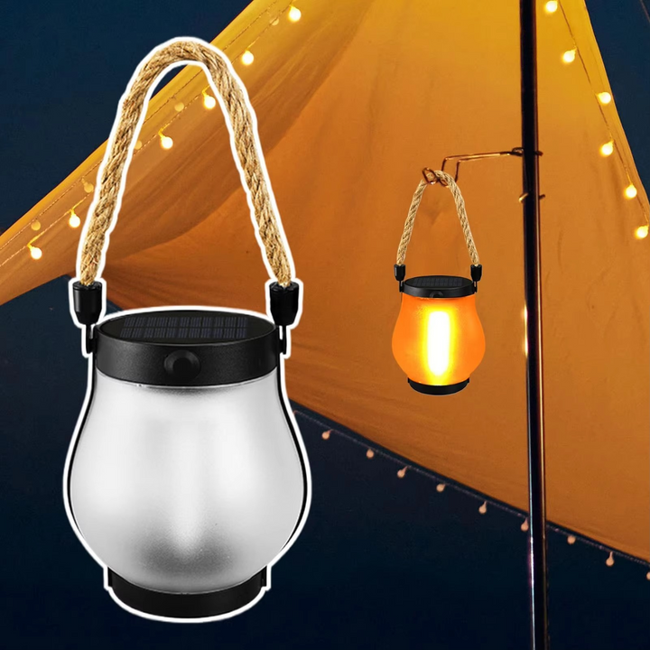 BowLift | Outdoor Weatherproof Solar Flame Lamps
