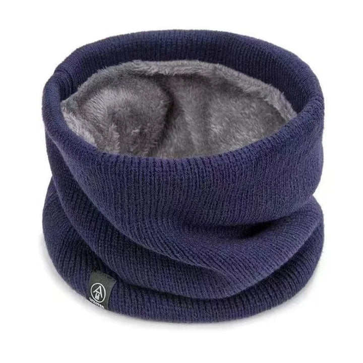 BowLift | ThermoKnit Pro | Warmer knitted scarf with fleece lining | Windproof & Breathable | Adjustable multifunctional neck protection for women & men