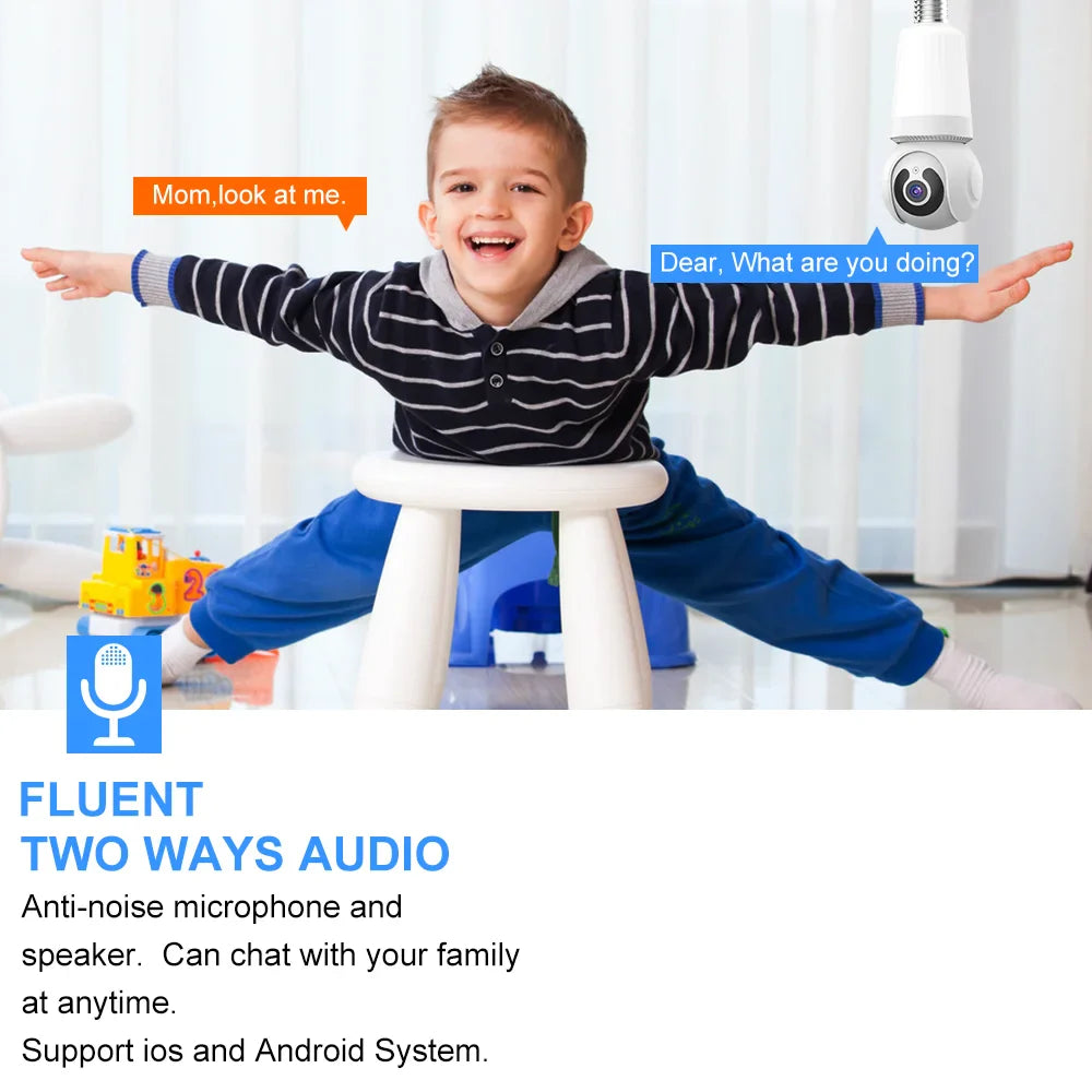 BowLift | Smart Bulb Security Camera