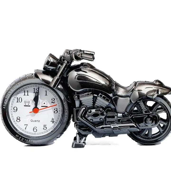 Vintage Motorcycle Bedside Alarm Clock | Bowlift