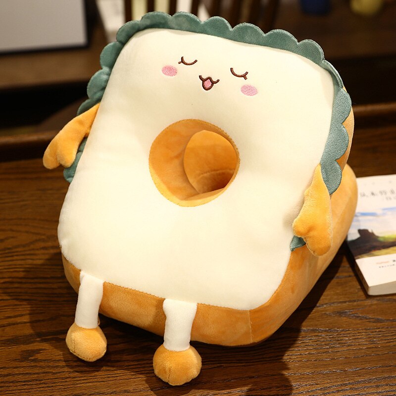 Funny Toast Nap Pillow | Bowlift