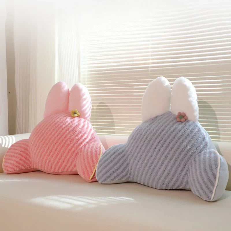 Rabbit Throw Pillow – Cute Bunny Shaped Cushion | Bowlift