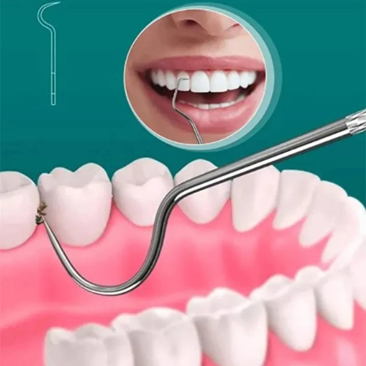 BowLift | Stainless Steel Reusable Toothpick Set