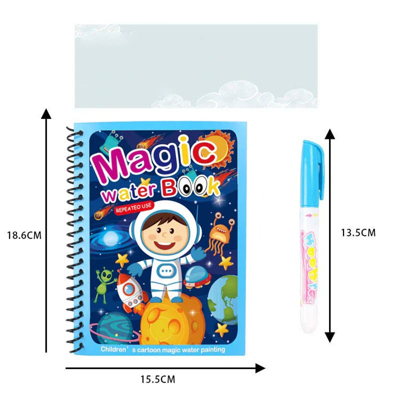BowLift | Magical Water Coloring Book for Kids