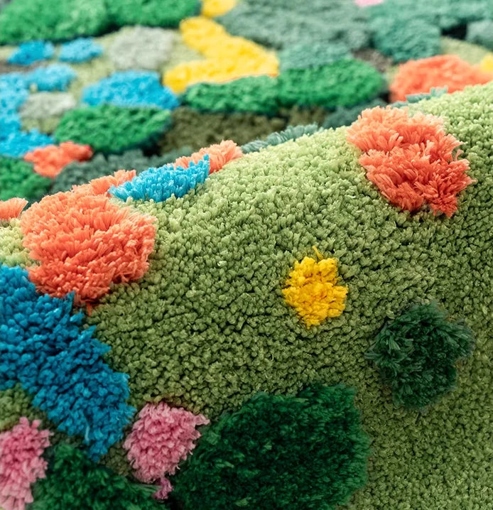 Moss Tufting Bathroom Mat | Bowlift