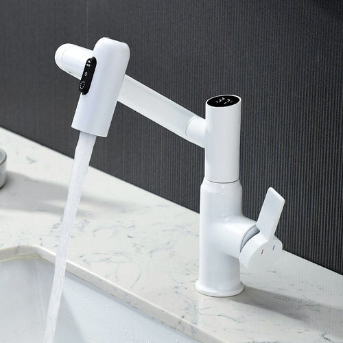 BowLift | Digital Temperature Full Rotation Ultra Spin Basin Faucet