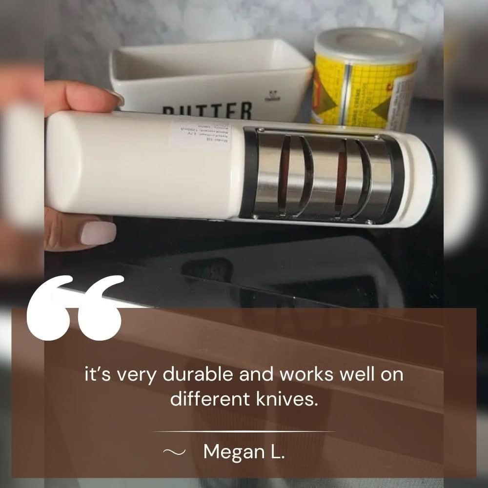 BowLift | Rechargeable 2-Stage Knife Sharpener