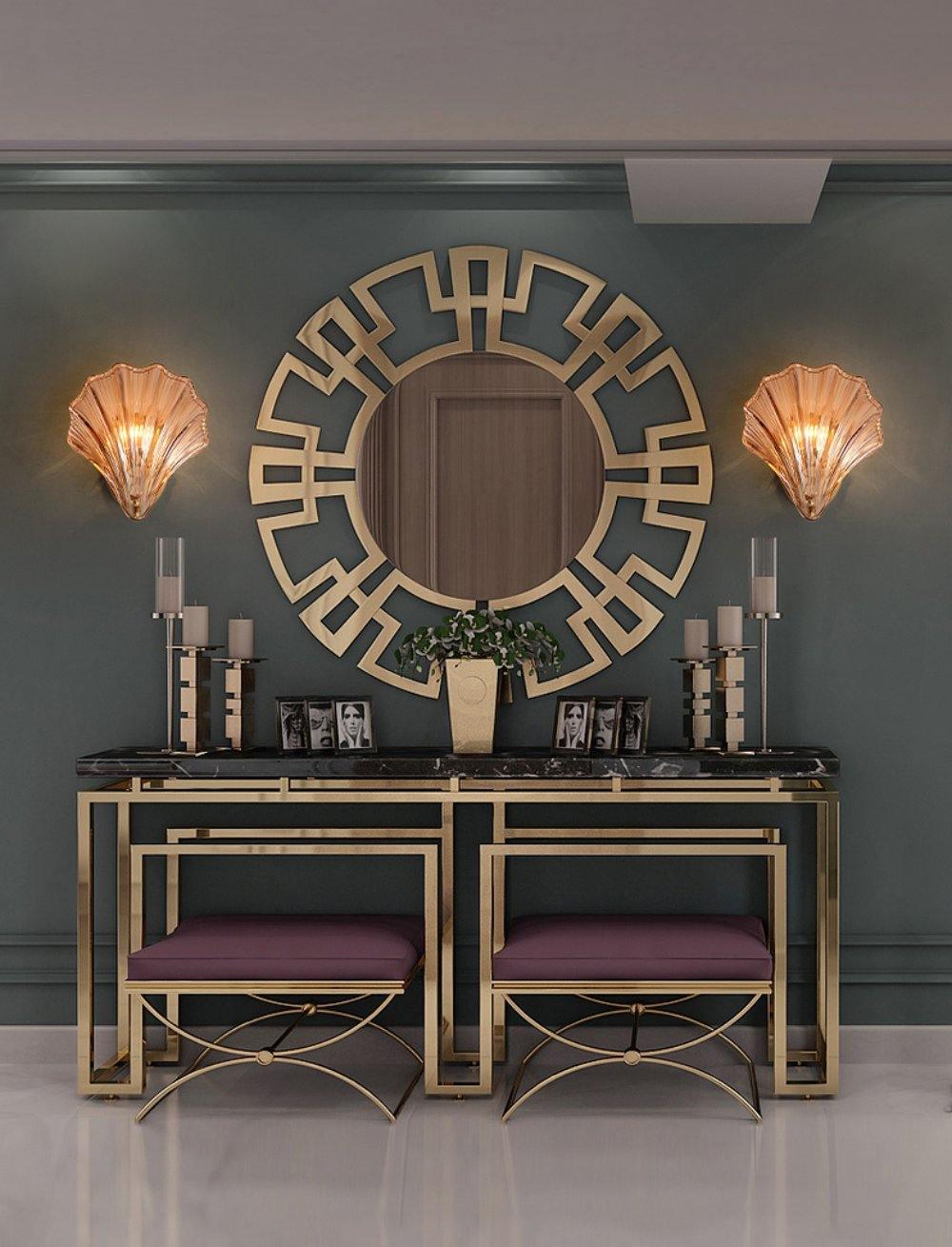 Shell wall lamp - Bring maritime elegance into your home | Bowlift