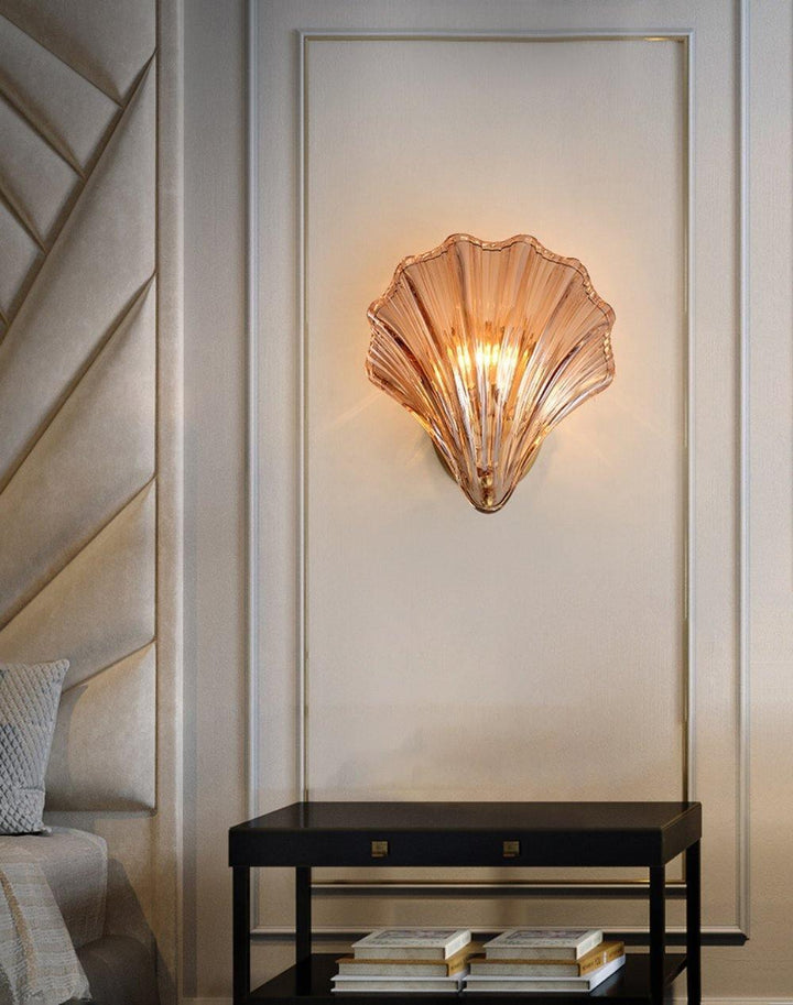 Shell wall lamp - Bring maritime elegance into your home | Bowlift