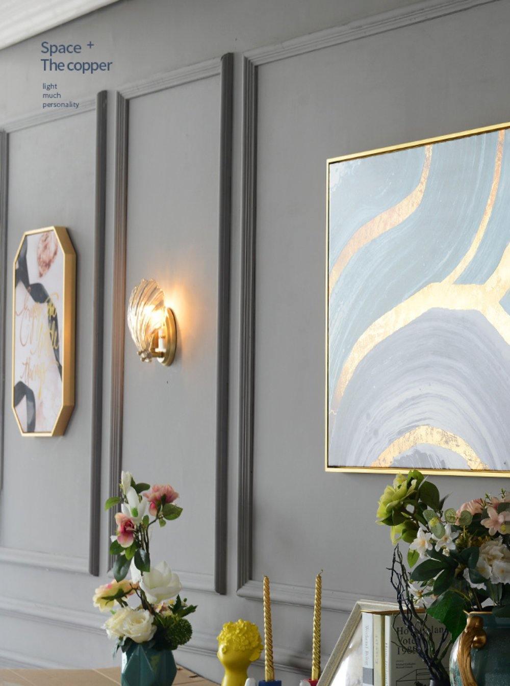 Shell wall lamp - Bring maritime elegance into your home | Bowlift